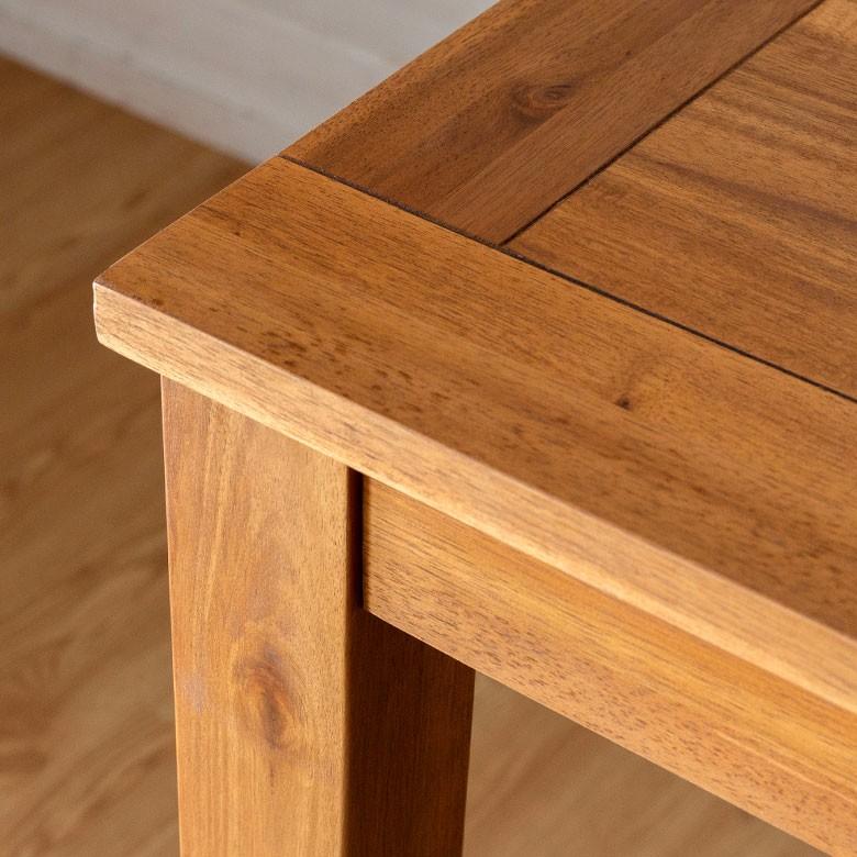 ダイニングテーブル 机 2人掛け 4人掛け 食卓テーブル リビング 木目