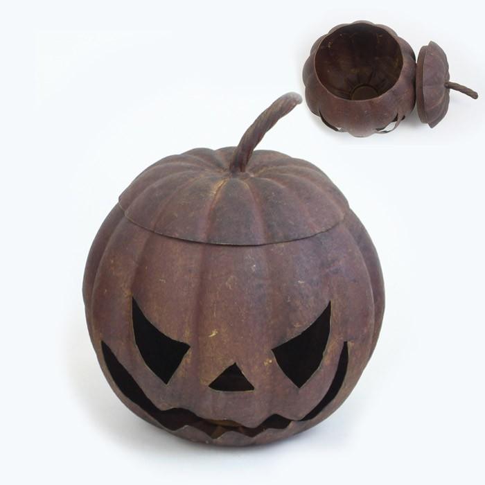 ハロウィン 飾り カボチャ パンプキン オーナメント メタルヘッド