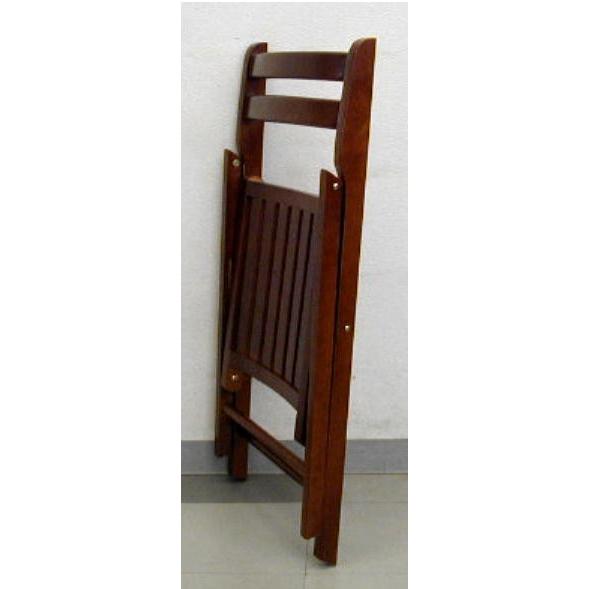 木製 折りたたみ椅子 木座 ダークブラウン 4．1kg (NO.367Dブラウン