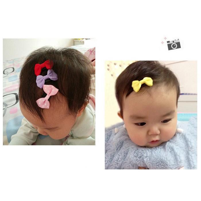 ベビー ヘアピン リボン ヘアクリップ ヘアアクセサリー 5個セット