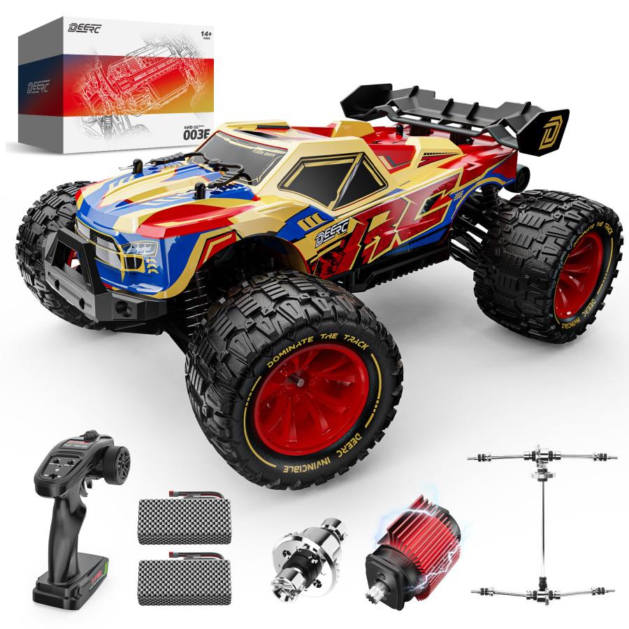 DEERC ラジコン ラジコンカー オフロード 大人向け リモコンカーRCカー