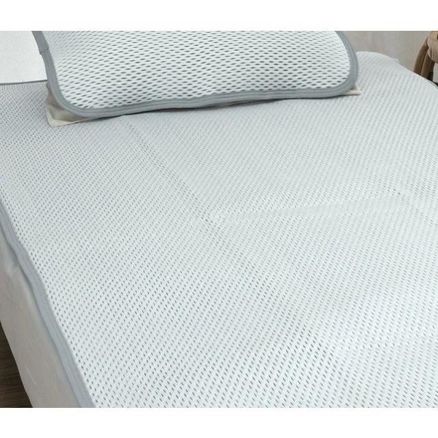 アイスミンEX ロマンス小杉 シングルサイズ 接触冷感 敷パッド アイス