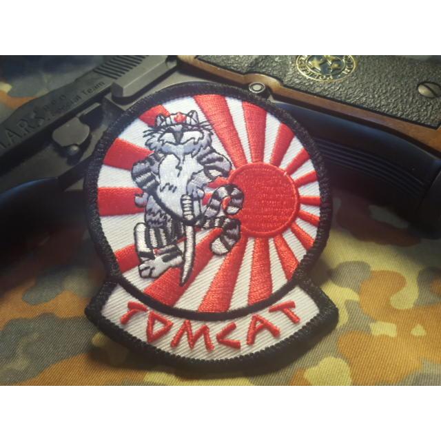 ミリタリー ワッペン パッチ U.S.Navy TOM CAT SAMURAI トムキャット