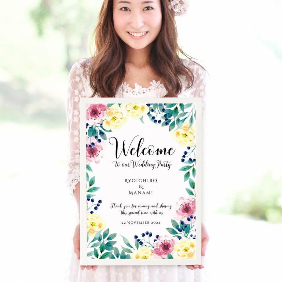 即日出荷対応休止中 / おしゃれ海外風ウェルカムボード※ 結婚式