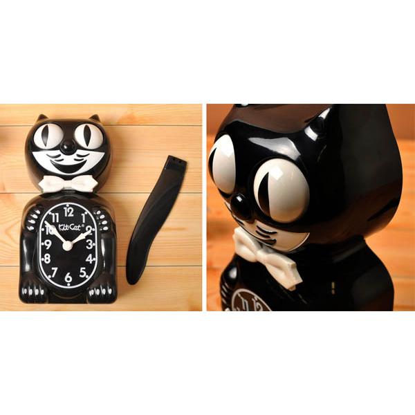 Kit Cat Clock キットキャットクロック・ブラック】【送料無料（沖縄