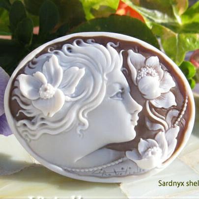 CAMEO（カメオ） ルース/Ciro Vitiello作 シェルカメオ/ルース【風に