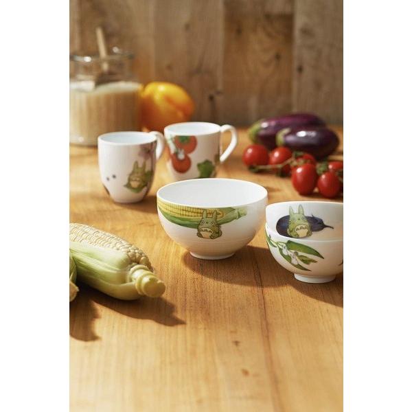 ノリタケ Noritake となりのトトロ飯碗 野菜シリーズ ナス 1704-1L