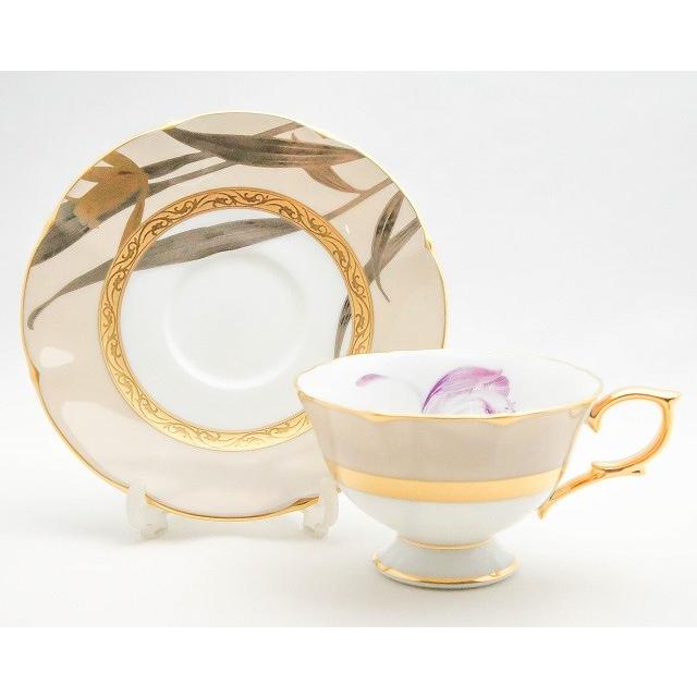 ノリタケ Noritake 花鳥譜 ティー・コーヒー碗皿 6客セット 絵変り
