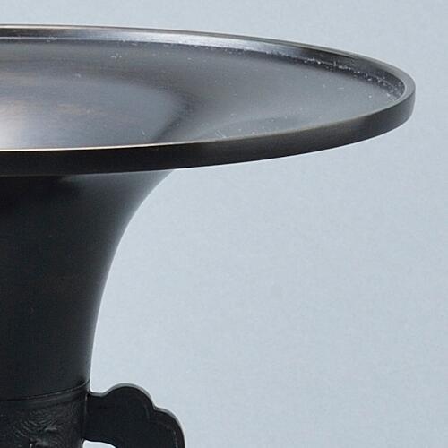 晴波 生け花 花器 銅器 花瓶 フラワーベース : フラワーショップ花楽