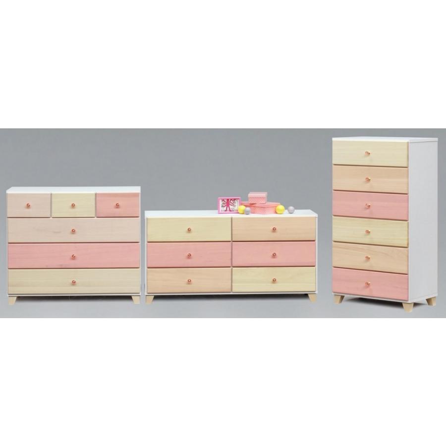 姫系 幅60 ハイチェスト 整理タンス 箪笥 たんす かわいい おしゃれ