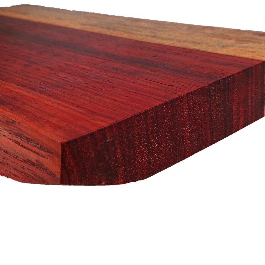 花台 木製 紅花梨 9 34mm厚 398mm長 220mm幅 1枚板 床の間 玄関 飾り