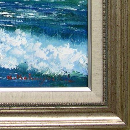 絵画 油絵 犬吠埼 （小林幸三） 【海・山】【肉筆】【油絵】【日本の