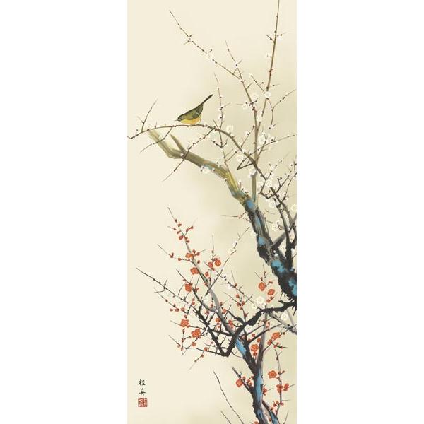 掛け軸 四季花鳥揃 (長江桂舟) 掛軸 : 掛け軸・絵画の専門店 掛軸堂