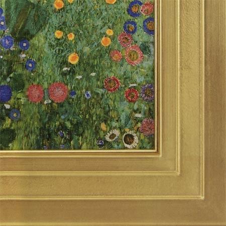 クリムト 絵画 ヒマワリの咲く農家の庭 ベルヴェデーレ宮殿