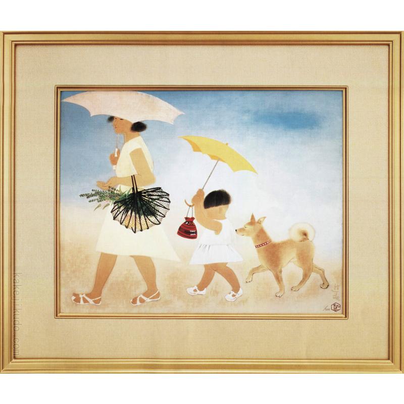 小倉遊亀 絵画 径 送料無料 【複製】【美術印刷】【巨匠】 : 掛け軸