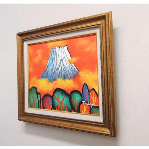 絵画 油絵 富士山 （土屋茂） 【海・山】【肉筆】【油絵】【富士】【6