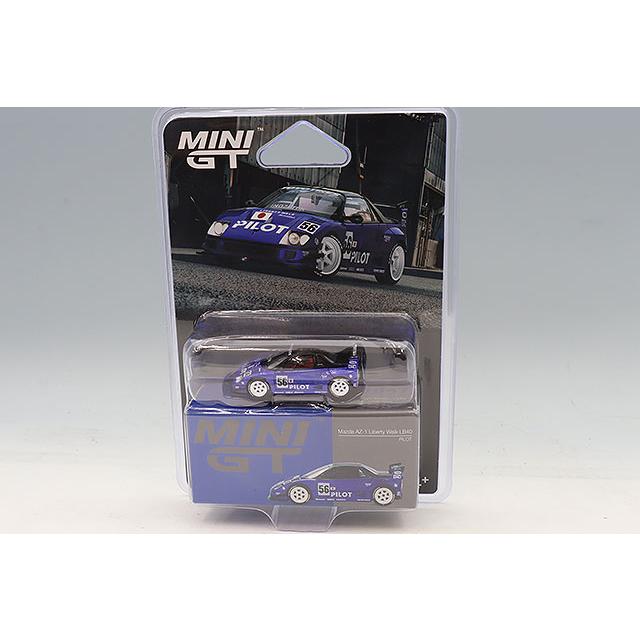 TSM ミニGT 1/64 マツダ AZ-1 リバティーウォーク LB40 PILOT 右