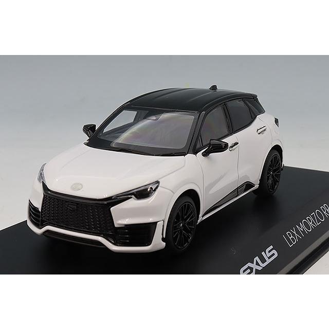 京商 1/43 レクサス LBX MORIZO RR ホワイトノーヴァガラスフレーク