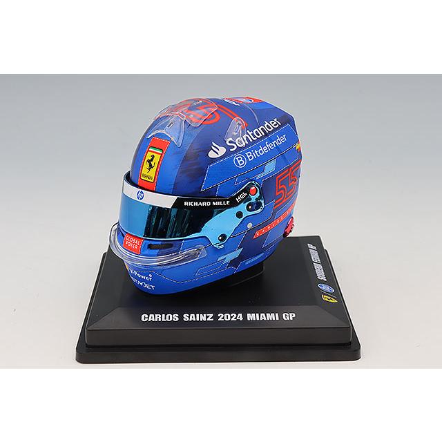 ルックスマート 1/5 ヘルメット カルロス・サインツJr. 2024 F1