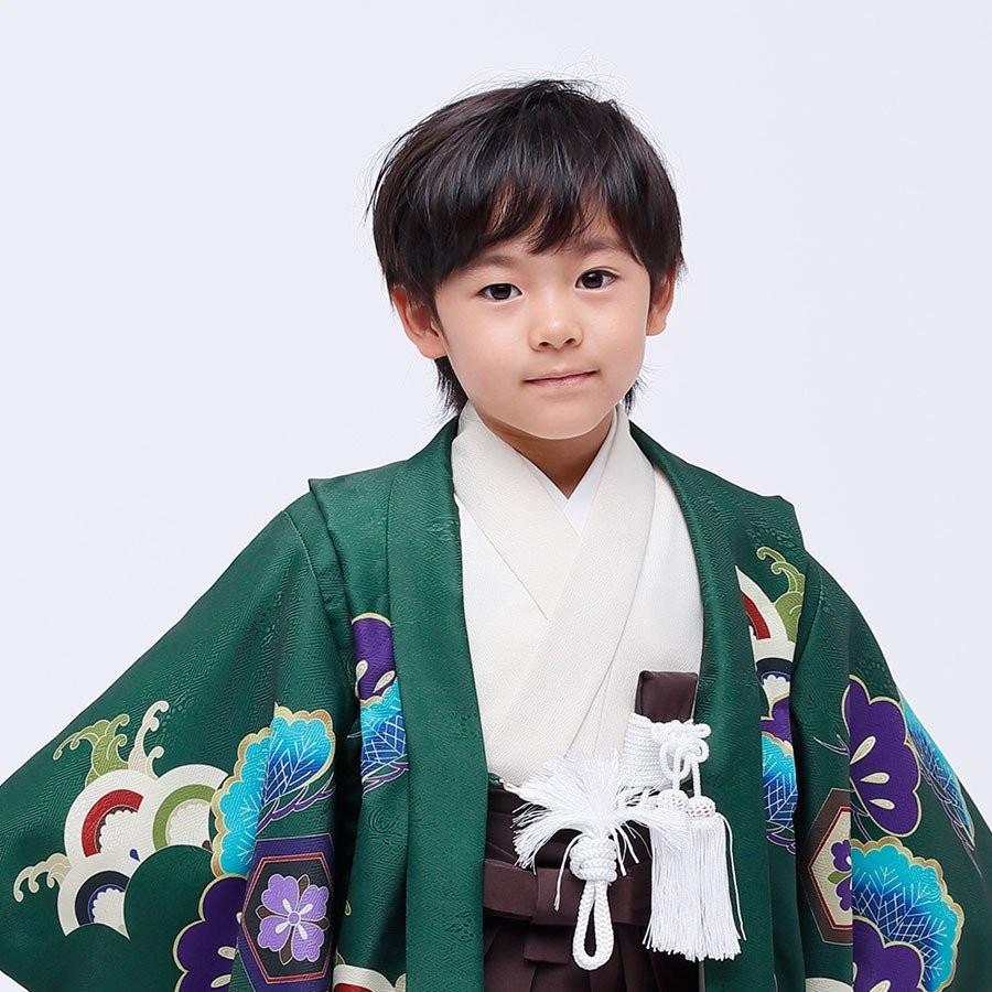 NISHIORI 小町kids かんたん着付け レンタル商品 5歳の七五三 男の子