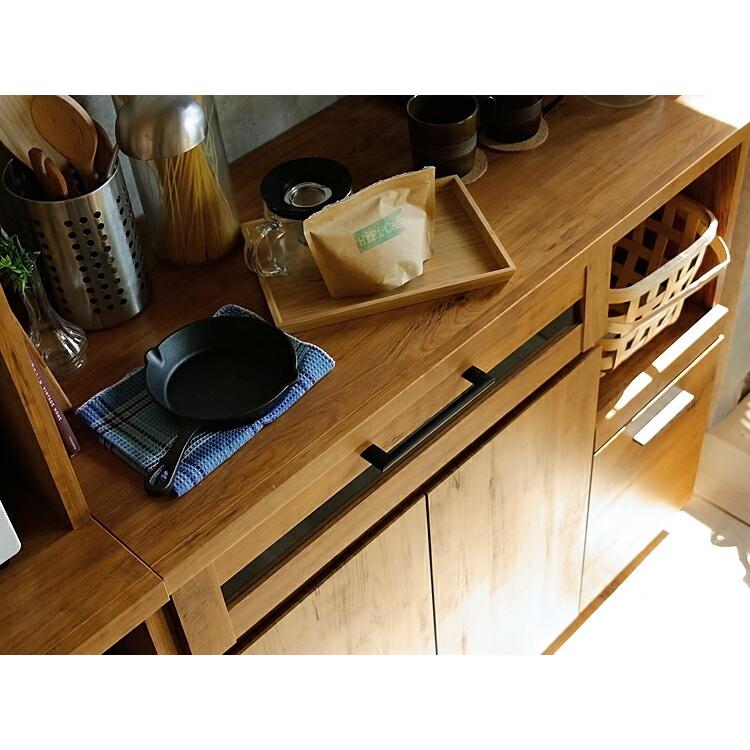 国産 キッチンカウンター幅105cm Nert（ナート） 食器棚 キッチン