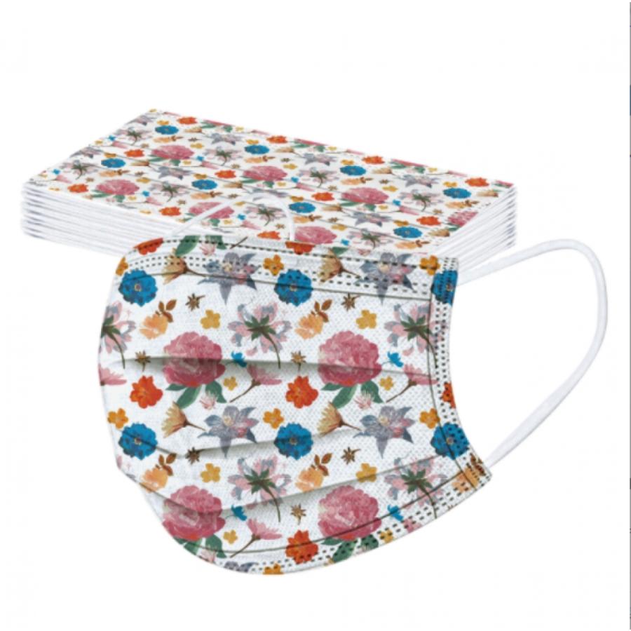 国内検品 母の日 即納 （10枚の価格です） 不織布 柄マスク 可愛い