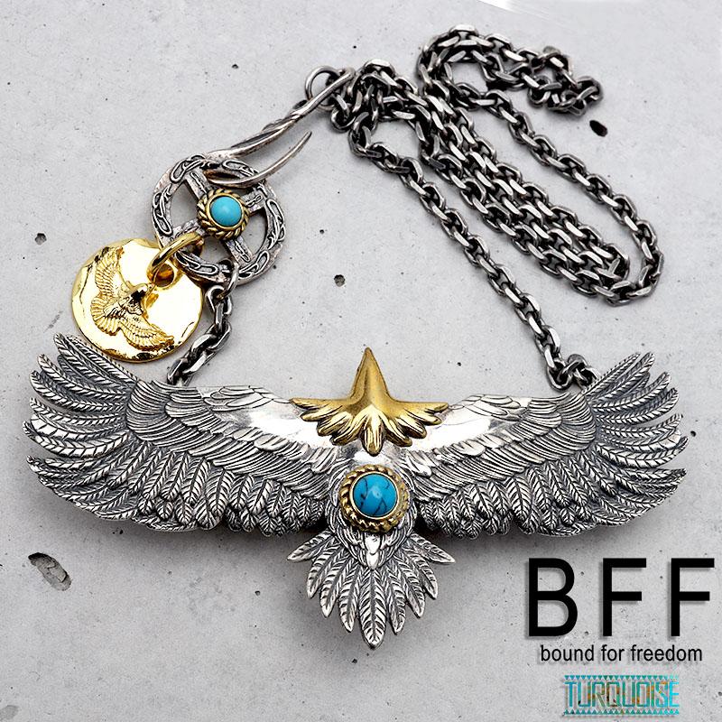 BFF ブランド イーグルネックレス 80mm シルバー925 ネックレス