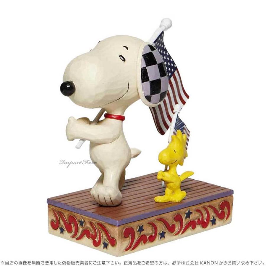 SNOOPY（スヌーピー） ジムショア ウッドストック アメリカンフラッグ