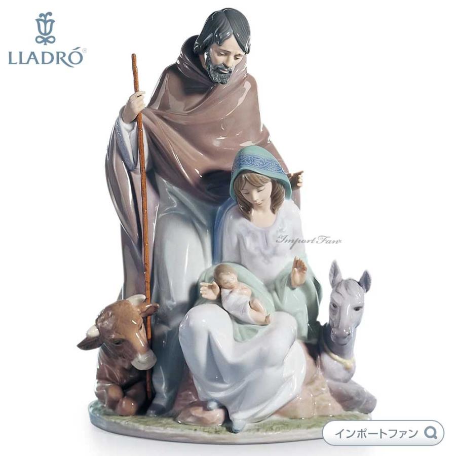 LLADRO（リヤドロ） イエス誕生 聖ヨセフ 聖母 マリア 幼子 キリスト