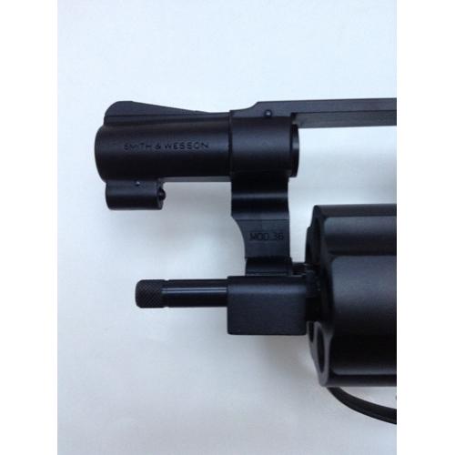 タナカワークス S&W M36 チーフスペシャル ラウンド Ver.2 HW ブラック