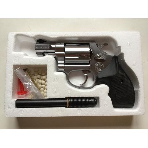 タナカワークス S&W M60 PC フラットサイド Ver.2 ステンレス 2インチ