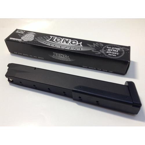 KSC ガスブローバック用 マガジン M93R2 M9 用（SYSTEM7 ブラック 49連