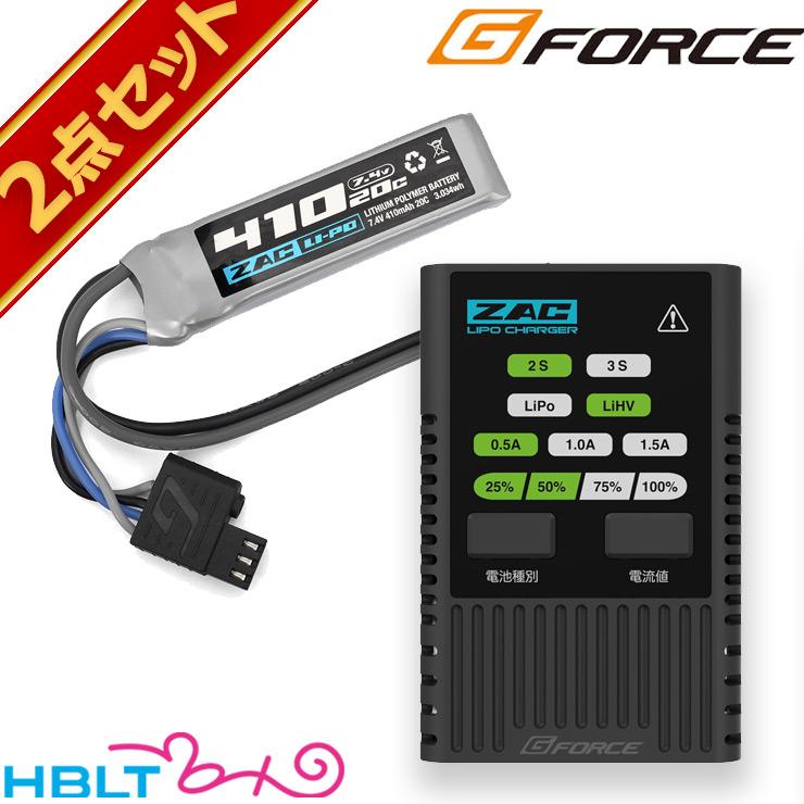 G-FORCE（ジーフォース） G−FORCE ZAC リポバッテリー 7.4V 410mAh