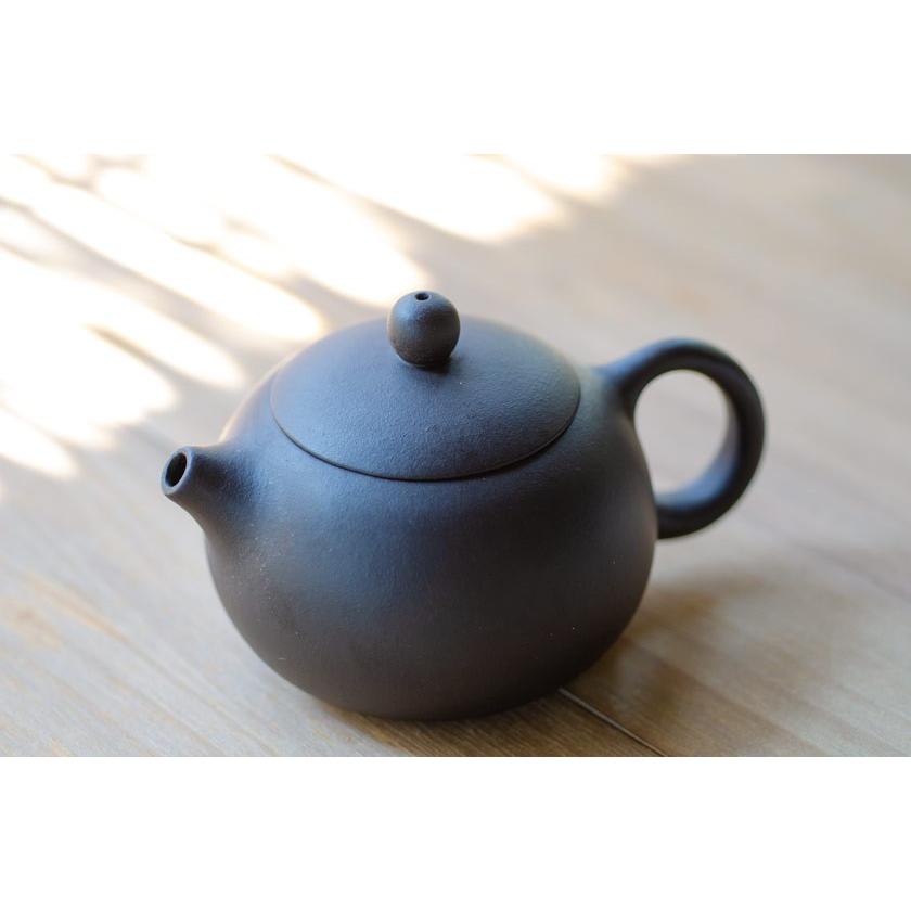 中国茶器 紫砂茶壷 急須 帯網付き 日本茶用急須 深蒸し茶用急須 260cc