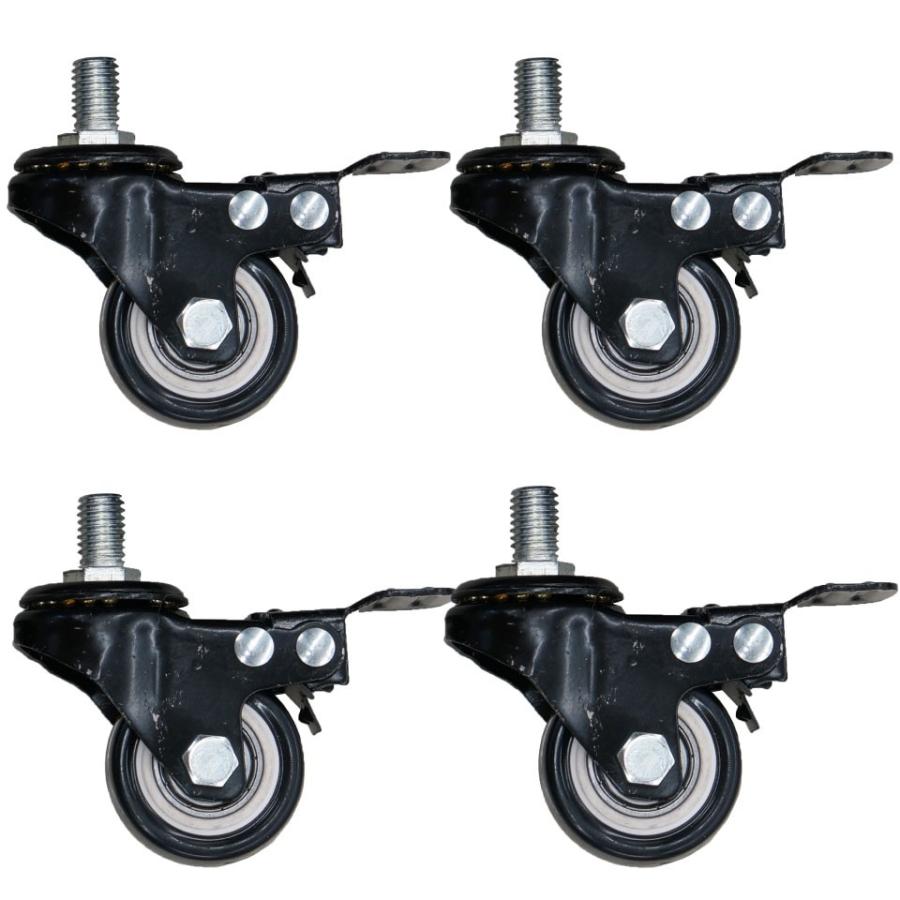 全自動麻雀卓MJ-REVOシリーズ 専用部品 ストッパー付きキャスター 4個