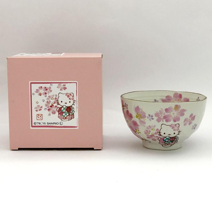 キティちゃん 美濃焼 ご飯茶碗 桜 : 日本のおみやげ専門店 - 通販