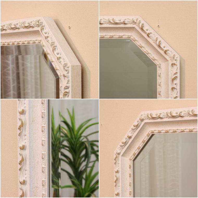 鏡 ミラー ウォールミラー アンティークミラー イタリア製ウォール