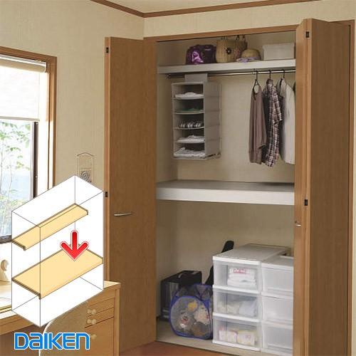 DAIKEN 大建工業 ieria(イエリア) 押入棚板セット 6尺間口用(尺