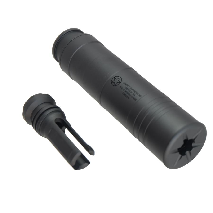 ZepoR】Liberty Sovereign 7.62 ダミーサプレッサー｜リアル刻印×CNC