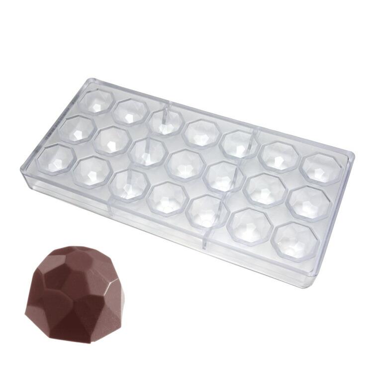 チョコレートワールド 1024 チョコ型 ダイヤモンド 21個付