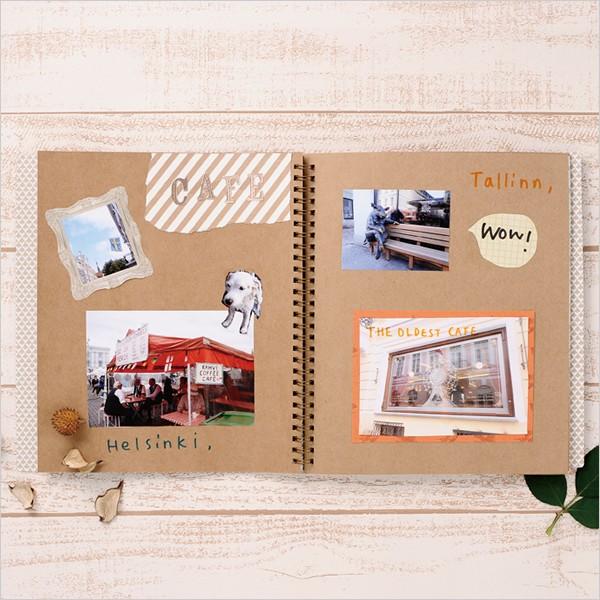 MARK'S（マークス） 手作りアルバム スクラップブック L スクラップ