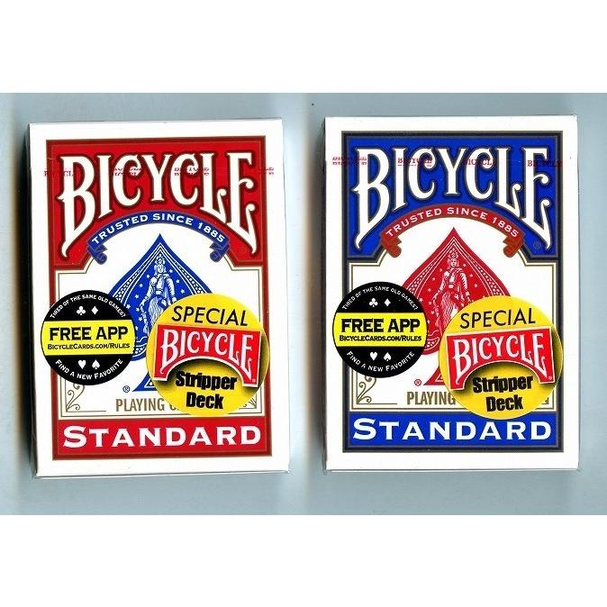 トランプ バイスクル(BICYCLE) ストリッパーデックUSPC製 手品