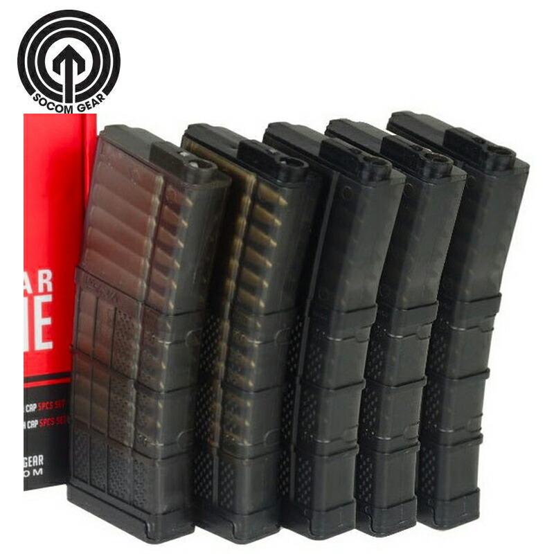 SOCOM GEAR LANCER 電動ガン マガジン 正規ライセンス 190rds L5 AWM