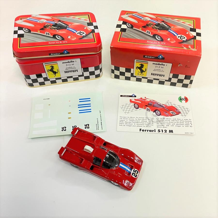 Ferrari（フェラーリ） 新品 現品 SoliDo 1/43 Ferrari 512M ミニカー