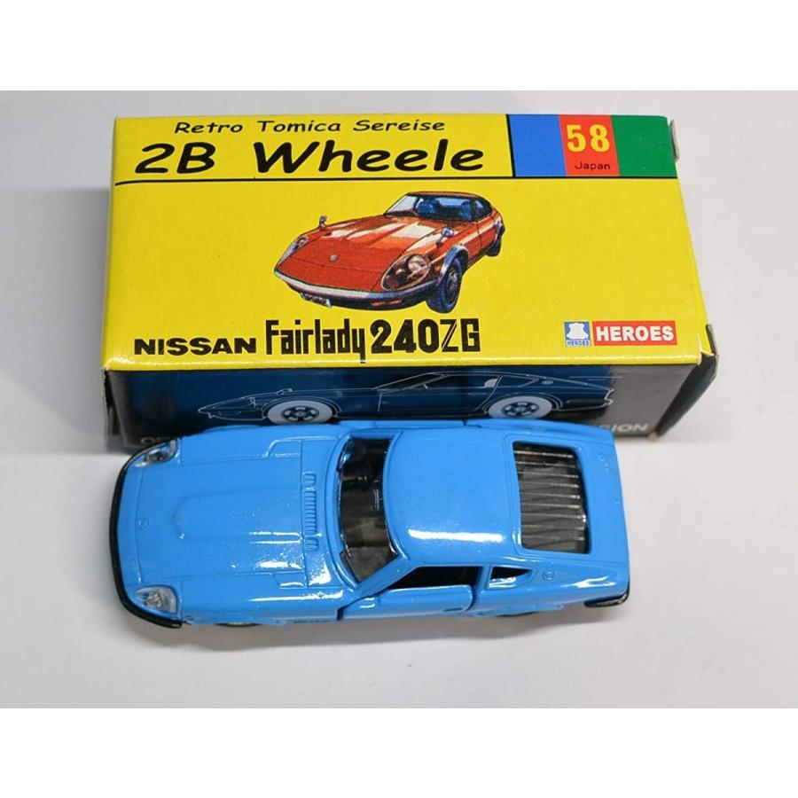 新品 トミカ ノスタルジックヒーロー特注 2B Wheele 58 ニッサン