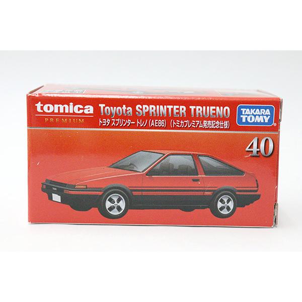 トミカプレミアム 40 トヨタスプリンタートレノ(AE86)（トミカ