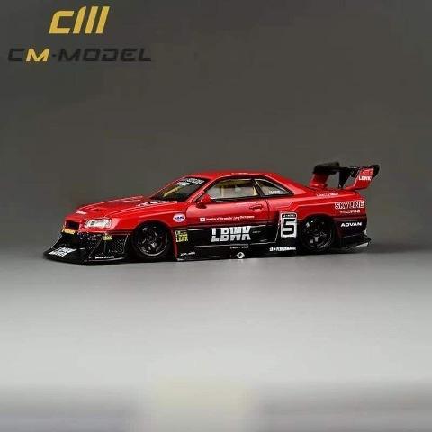 CM-MODEL CM64-ER34-01 日産 スカイライン GT-R スーパーシルエット