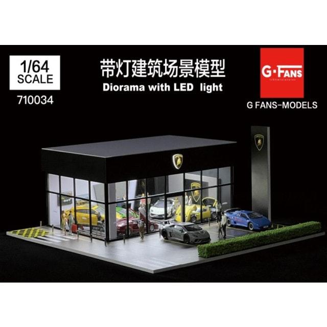 G-FANS 710034 ショールーム ジオラマ Rambo Center Building Scene