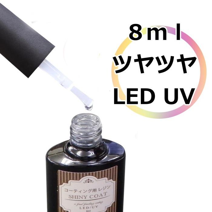 レジン液 コーティング剤 8ml すすめ コスパ 安い 人気 速乾ブラシ付き