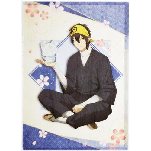 特 刀剣乱舞 -花丸- ?雪月華? 描き下ろし和紙風クリアファイル 三日月